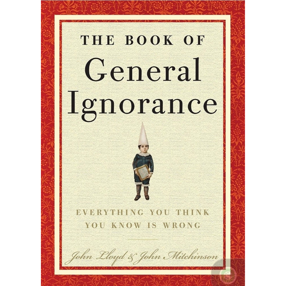 BNWT "Book of General Ignorance" hardcover